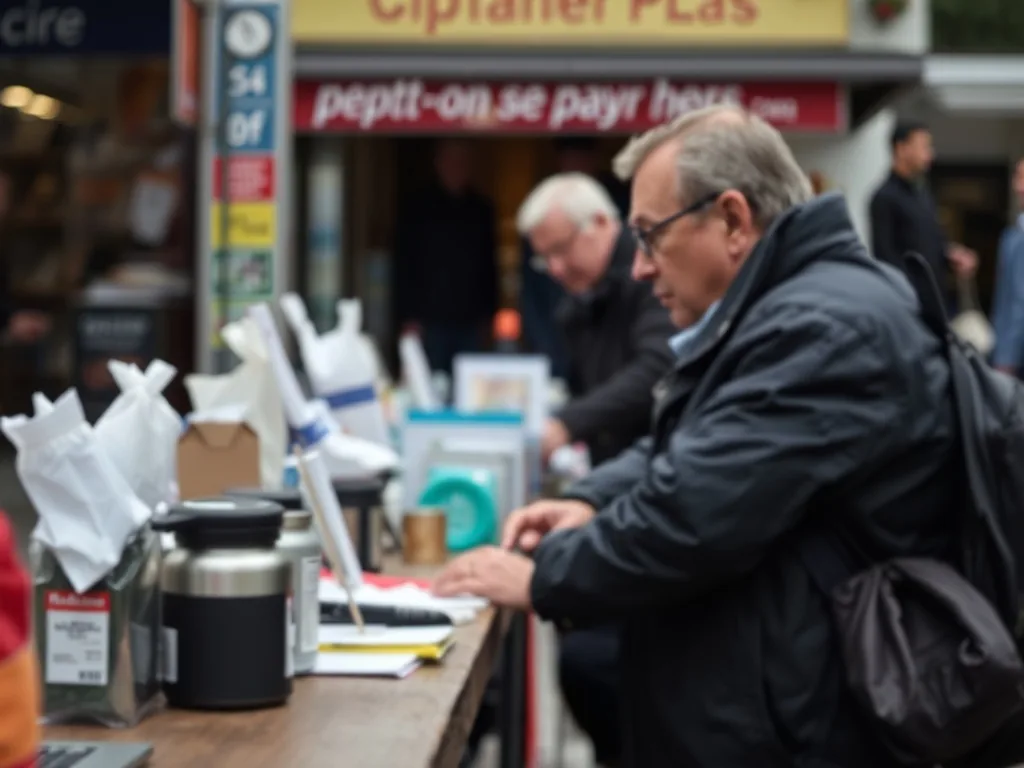 Écran Mon Compte Formation montrant un solde en euros avec un point d'interrogation, et une main tenant une carte bancaire